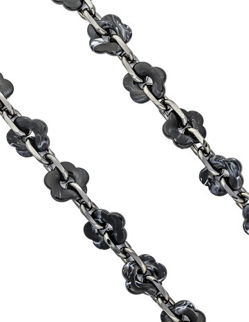 So Black Phone Strap