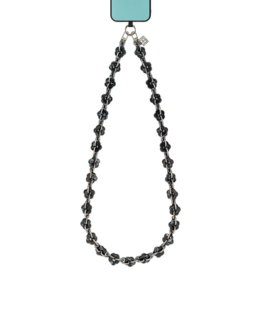 So Black Phone Strap