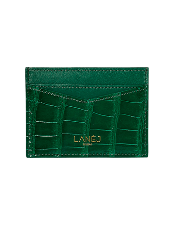 Eden Crocodile Signature Card Holder