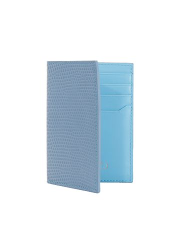 Topaz Lizard Bi-Fold Holder