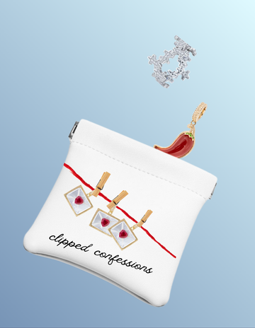 White Pocket Pouch