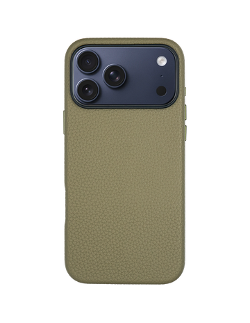 Extra Coverage! Pebbled Vegan Leather Wrap iPhone case