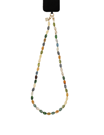 Green Earth Stones Phone Strap