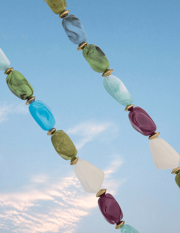 Aurora Earth Stones Phone Strap