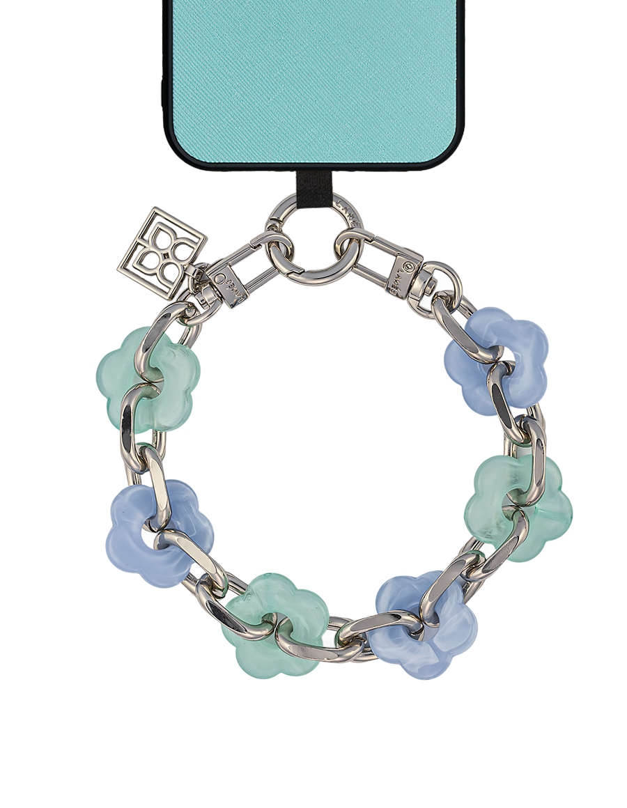 Blue Mint Wristlet Strap