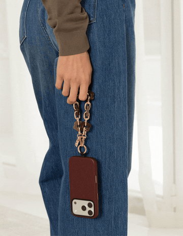 Chocolate Mousse Wristlet