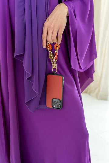 Amber Cherry Wristlet