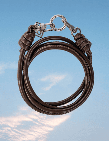 Brown Leather Phone Strap