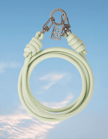 Mint Leather Phone Strap