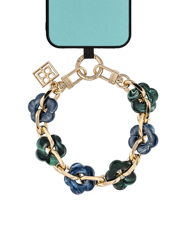 Midnight Riviera Wristlet Strap