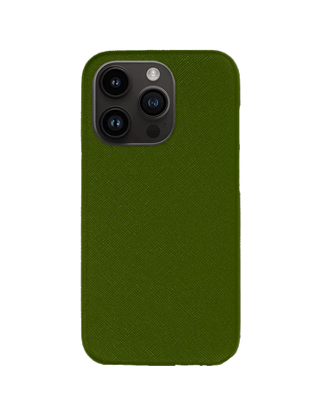 Saffiano Vegan Leather Wrap iPhone Case