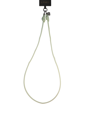 Mint Leather Phone Strap