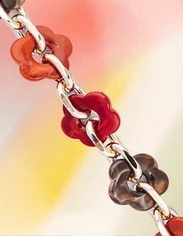 Amber Cherry Wristlet Strap
