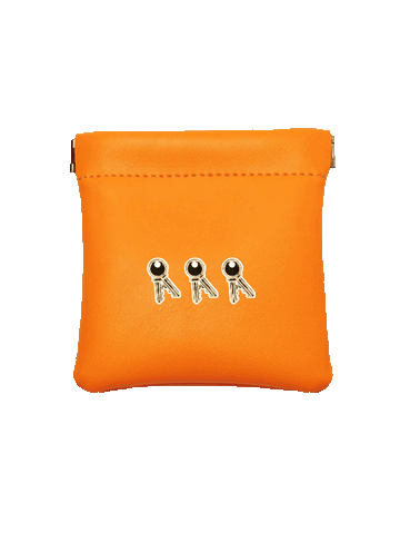 Orange Pocket Pouch
