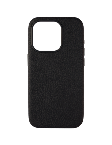 Extra Coverage! Pebbled Vegan Leather Wrap iPhone case