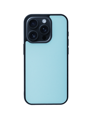 Signature Saffiano Leather iPhone case with Black Border