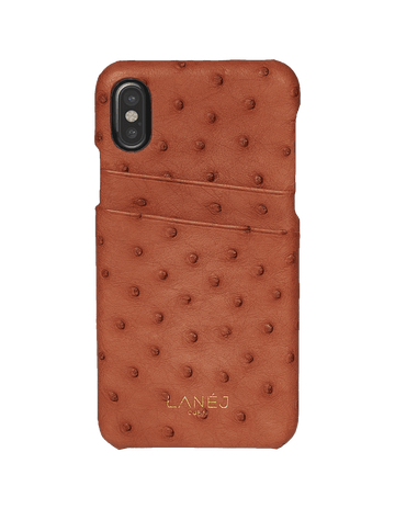 Ostrich iPhone Case with Card Slots