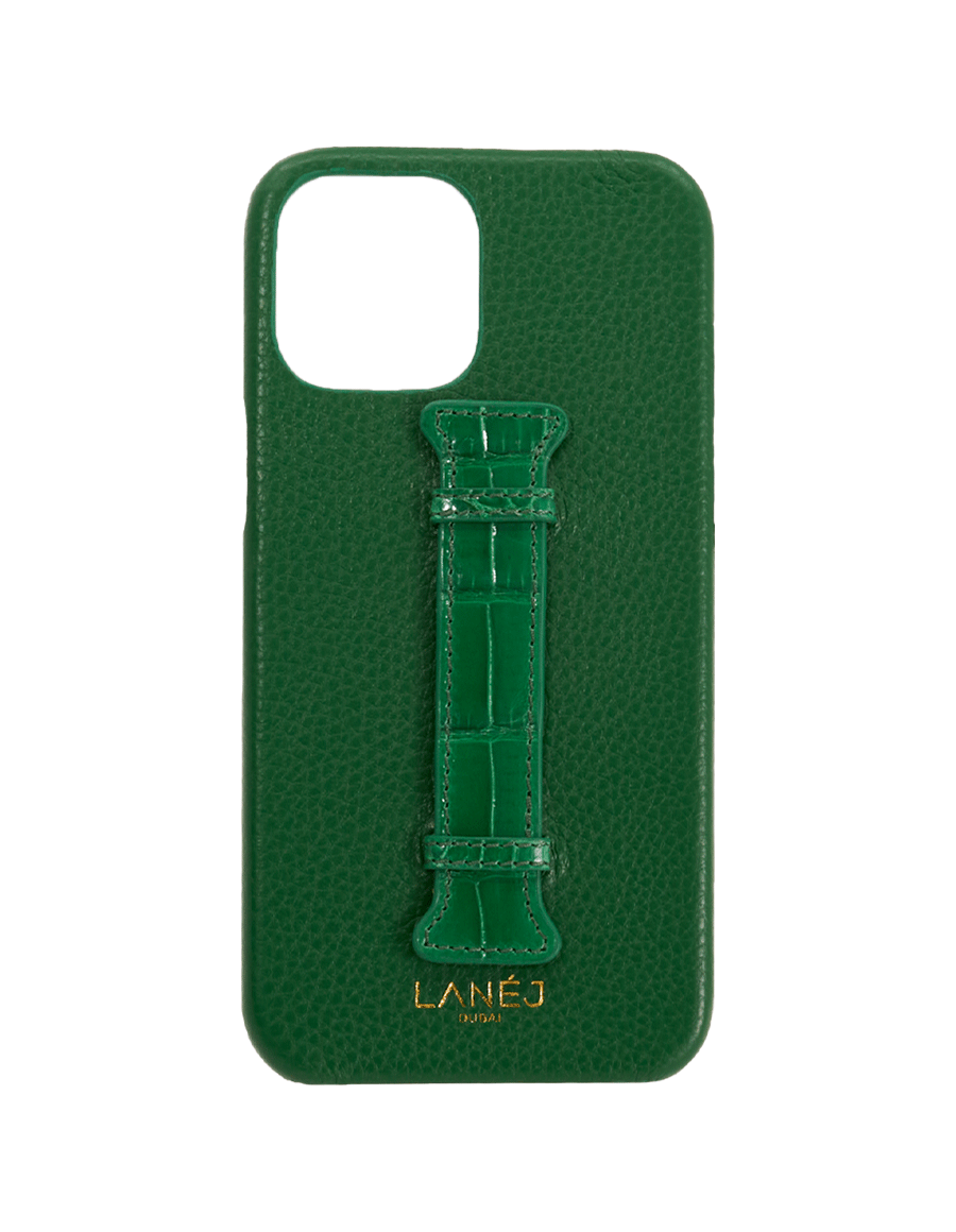 【EENK】送料/関税込 Phone Case Liney - Croco Green EENK] / ☆ Phone Case Liney / Croco Green
