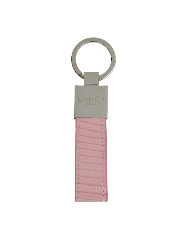 Candy Pink Lizard Signature Keychain