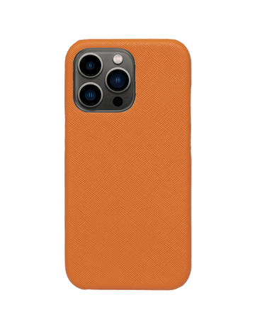 Saffiano Vegan Leather Wrap iPhone Case